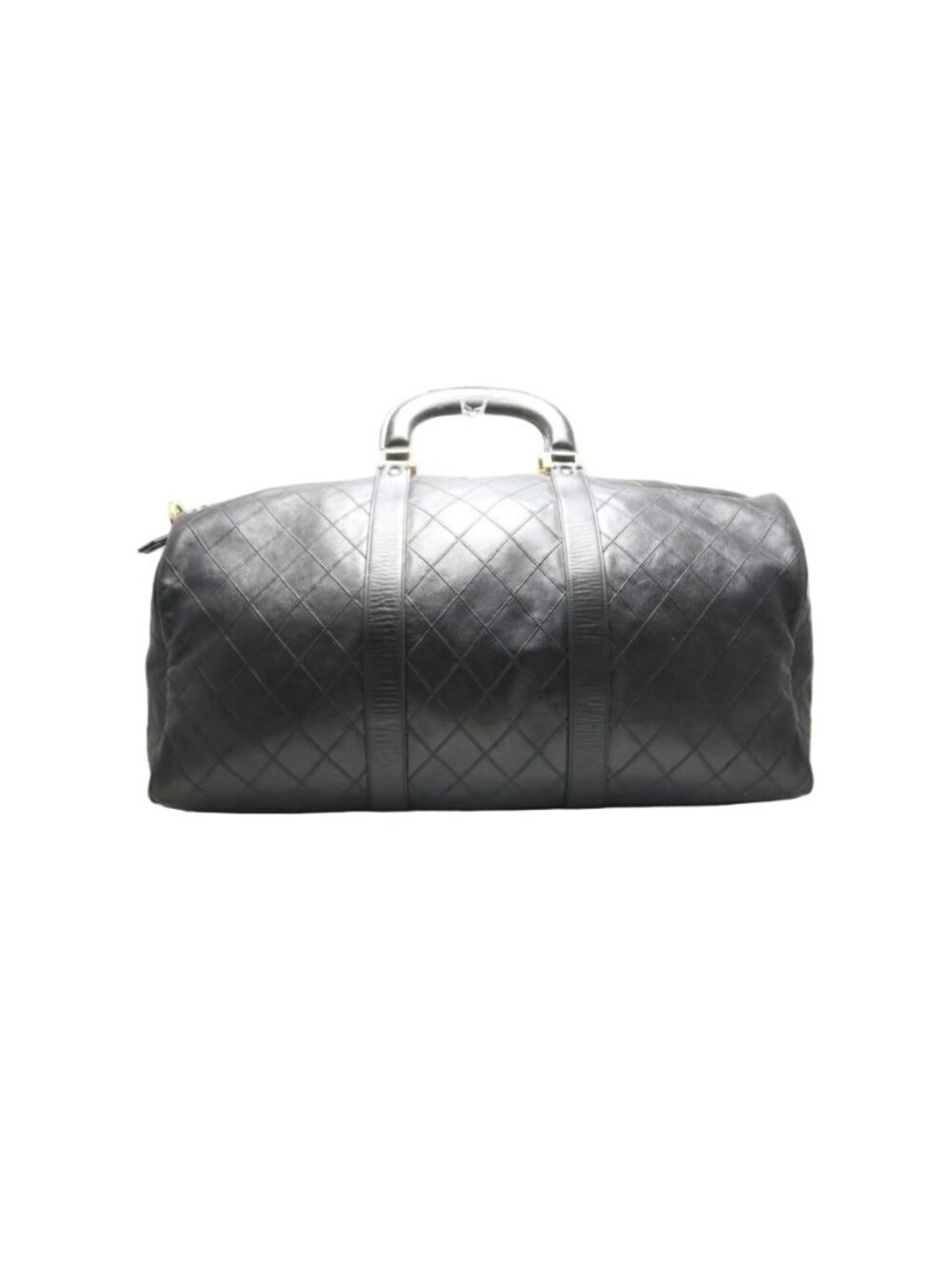 Chanel 0 Bicolor GD Leather Boston